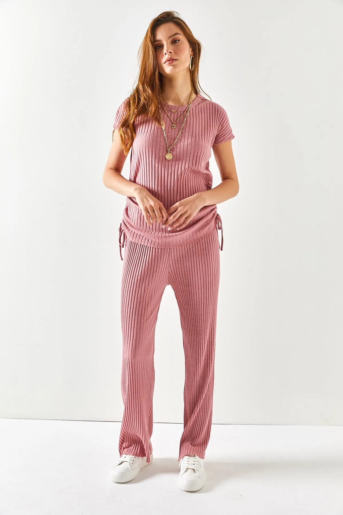 Olalook  Zweiteiler - Rosa - Oversized