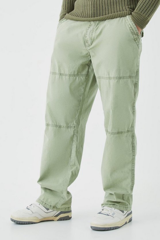 Lockere Hose mit Acid-Waschung