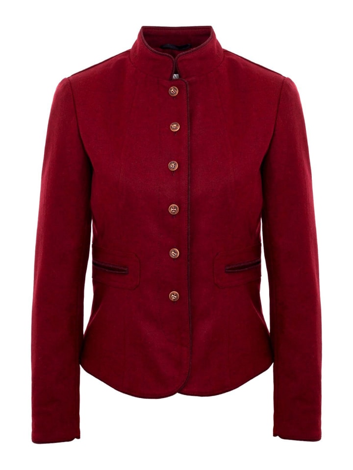 OS-Trachten Jacke 452002-3983 in mittelrot günstig kaufen