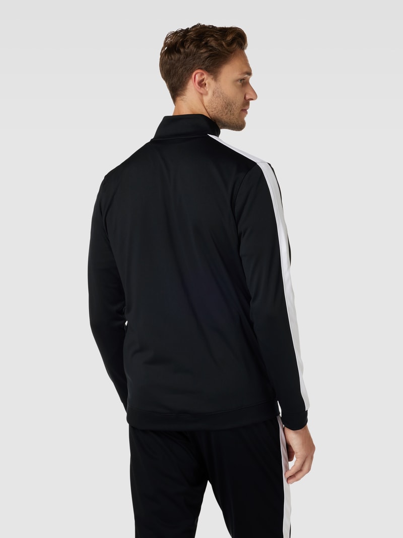 Tracksuit mit Logo-Detail Modell 'Knit' in schwarz