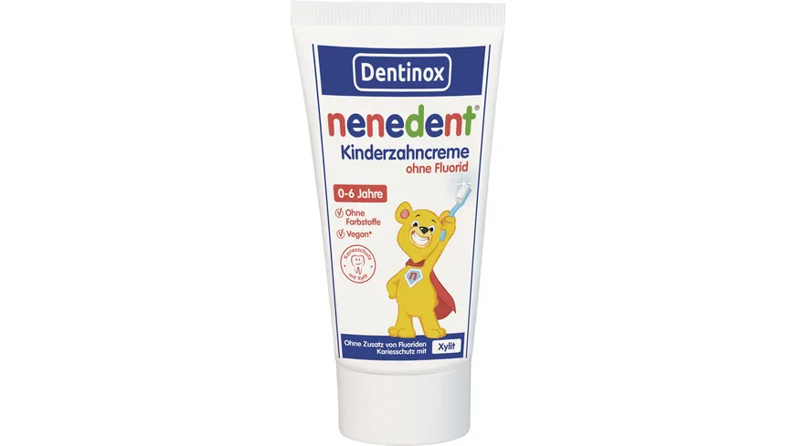 Nenedent Kindzahncreme ohne Fluorid 50 ml