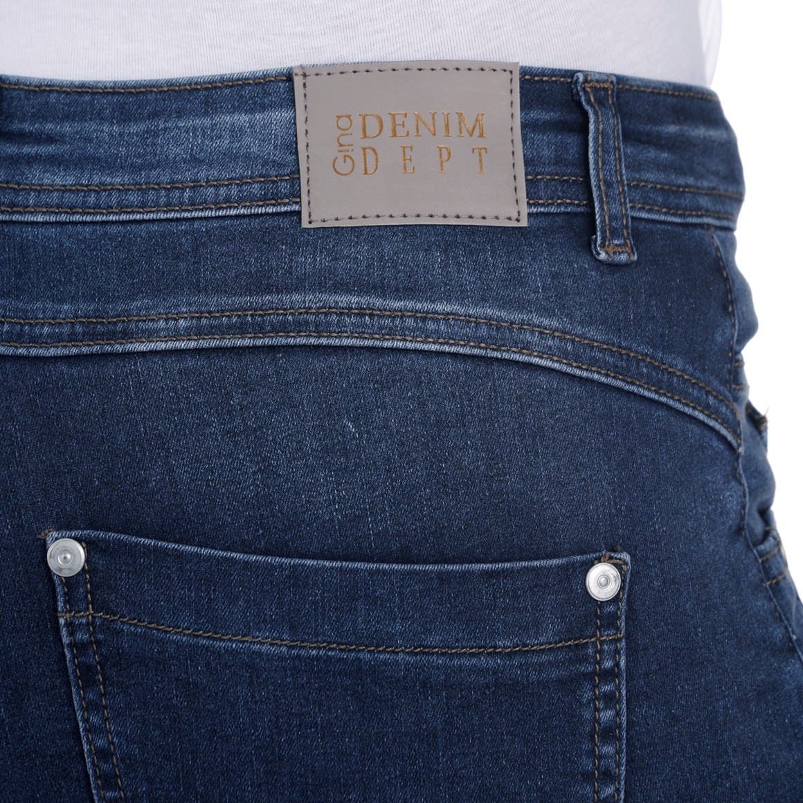 Damen Jeggings mit Used-Waschung