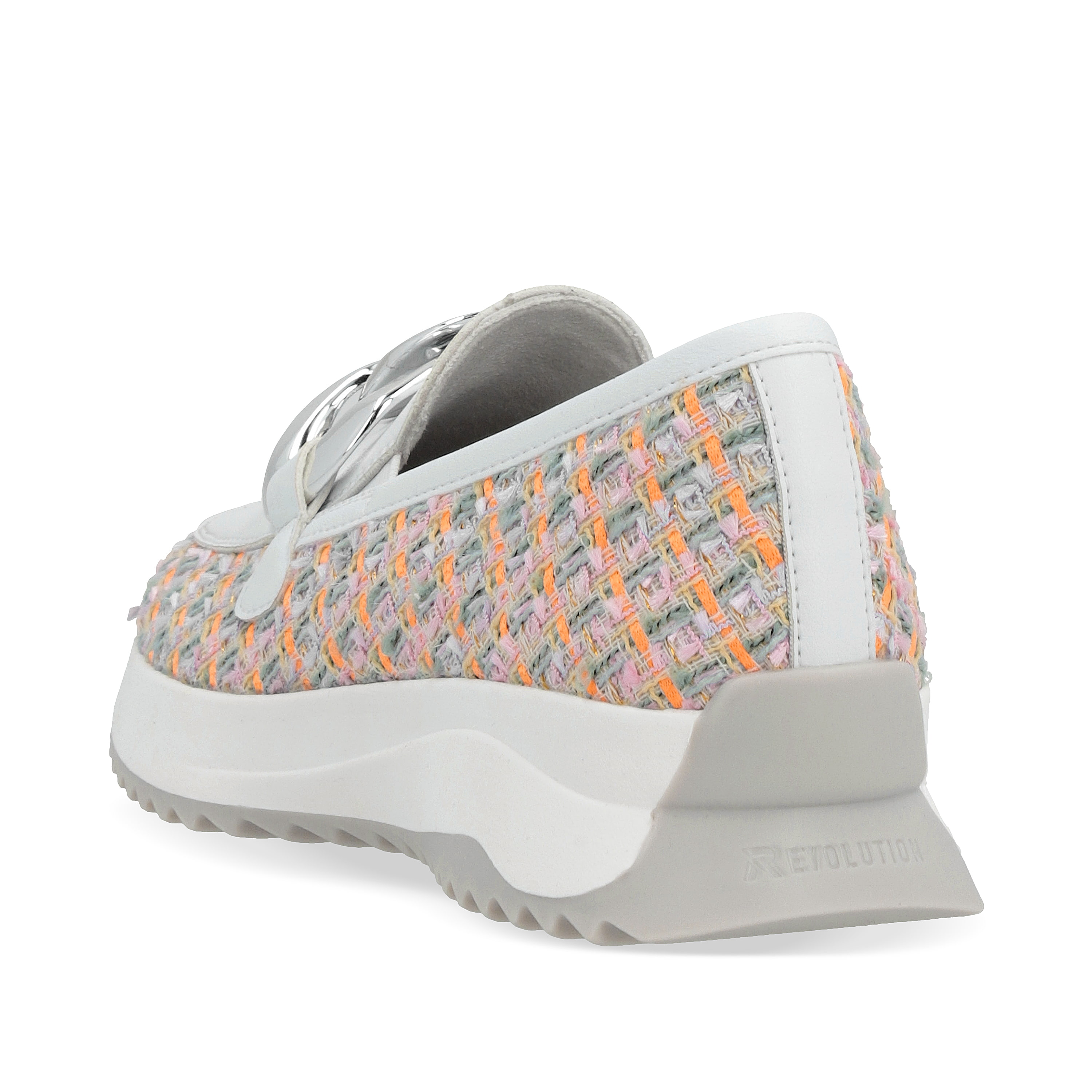 Rieker Damen Loafer weiss-multi