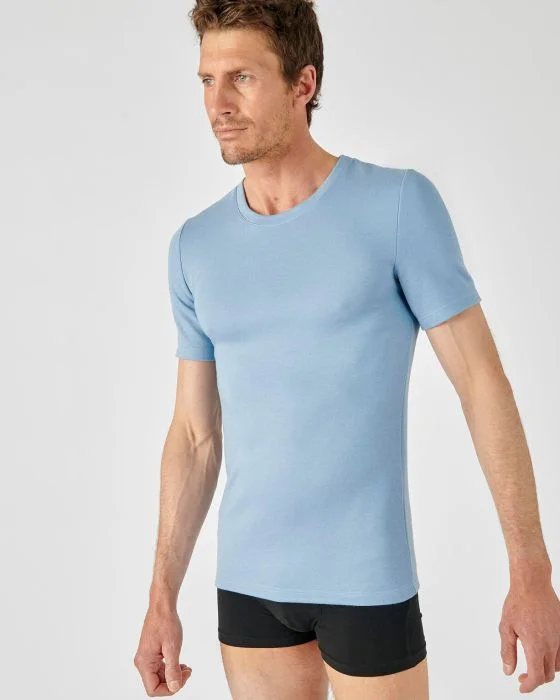 Tee-shirt double face col rond Thermolactyl