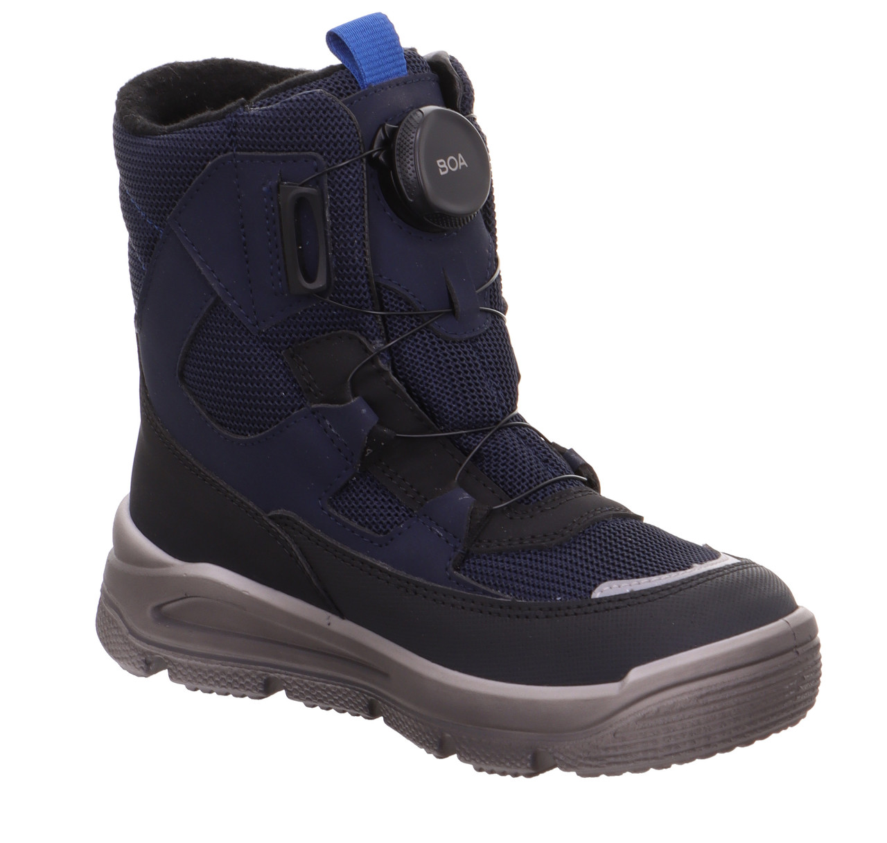 MARS - Schwarz/Blau Boots mit BOA® Drehverschluss