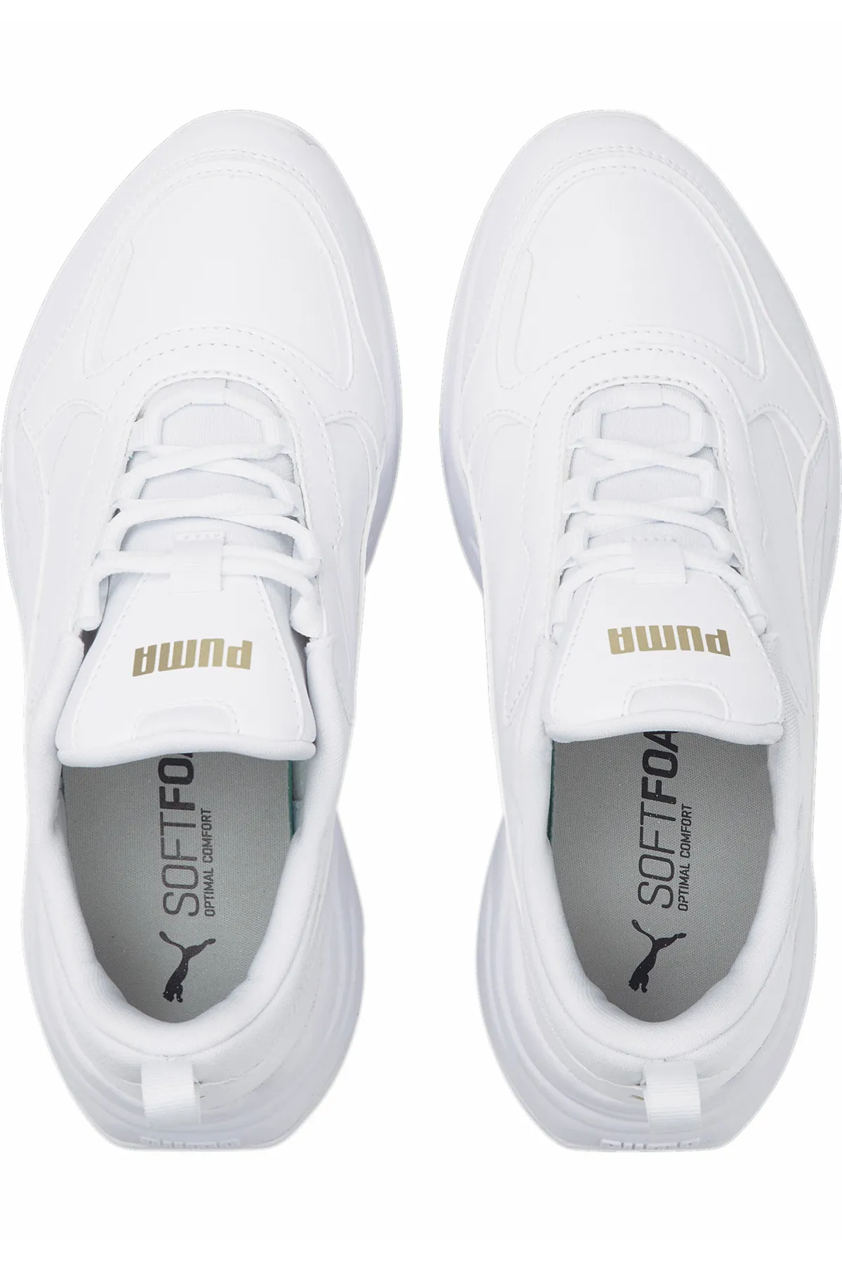 Puma  Sneaker - Weiß - Plateau Absatz