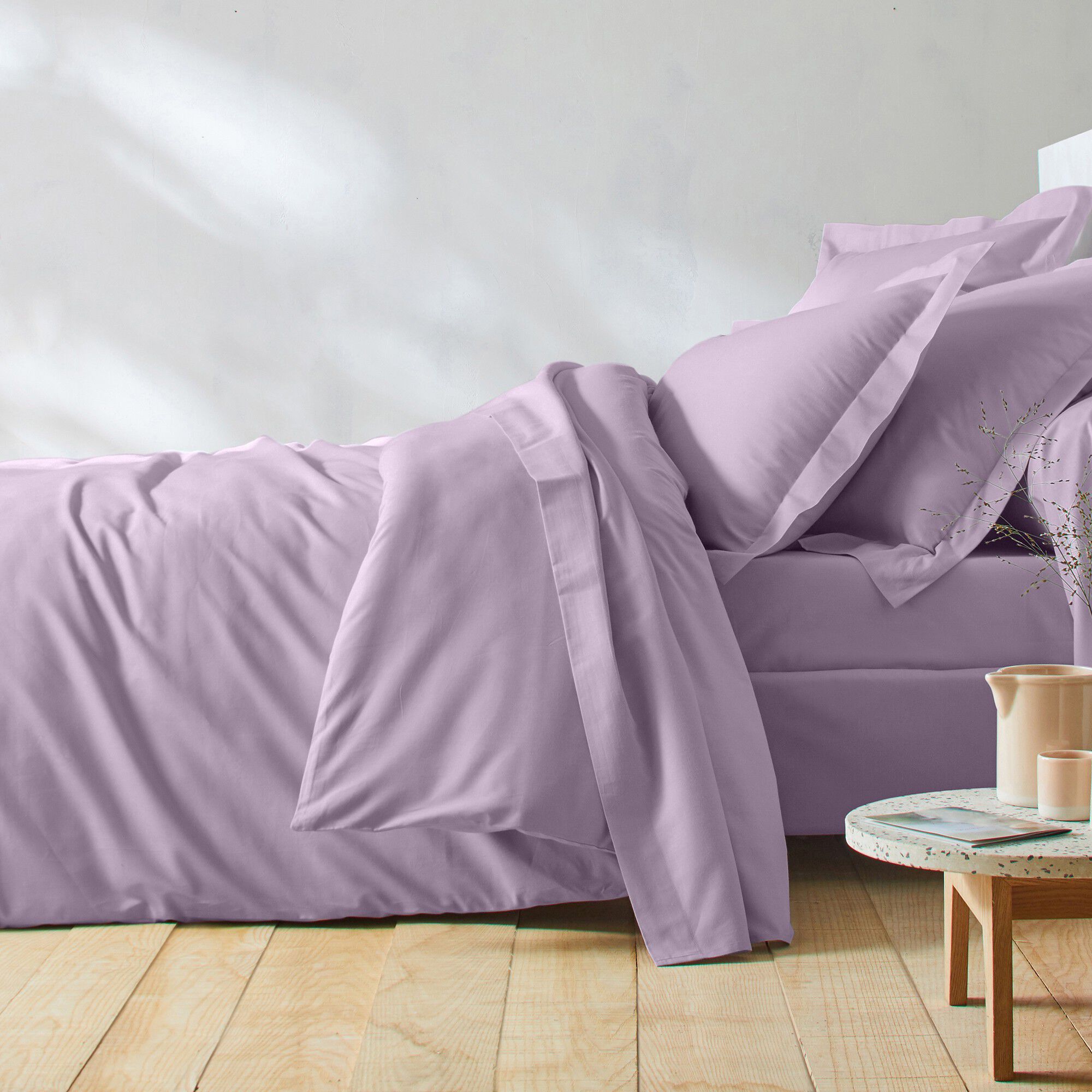 Linge de lit uni