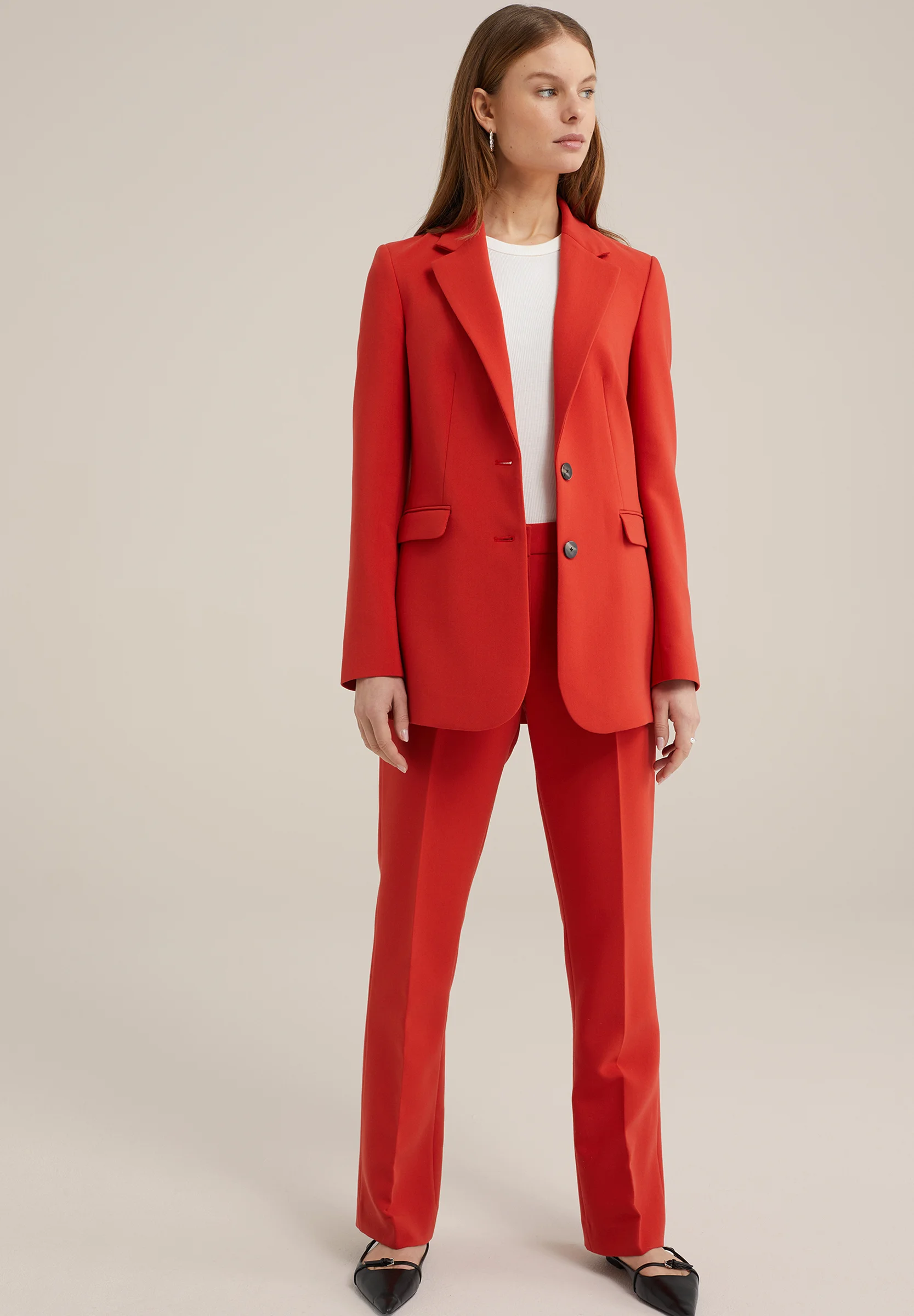 WE Fashion REGULAR FIT - Abrigo corto