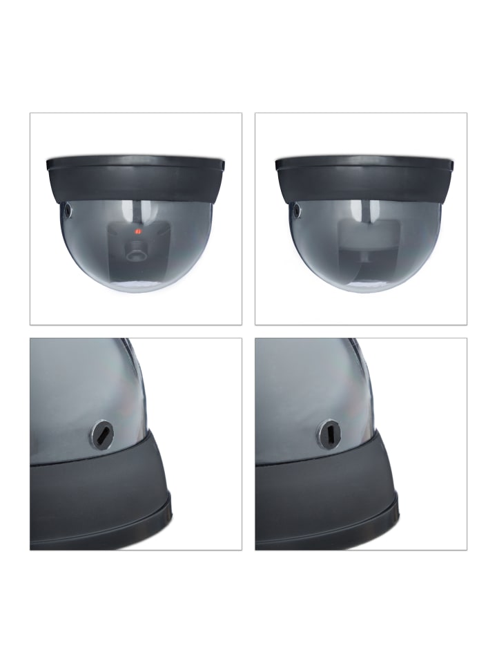relaxdays Dummy Kamera in Schwarz günstig kaufen onesize