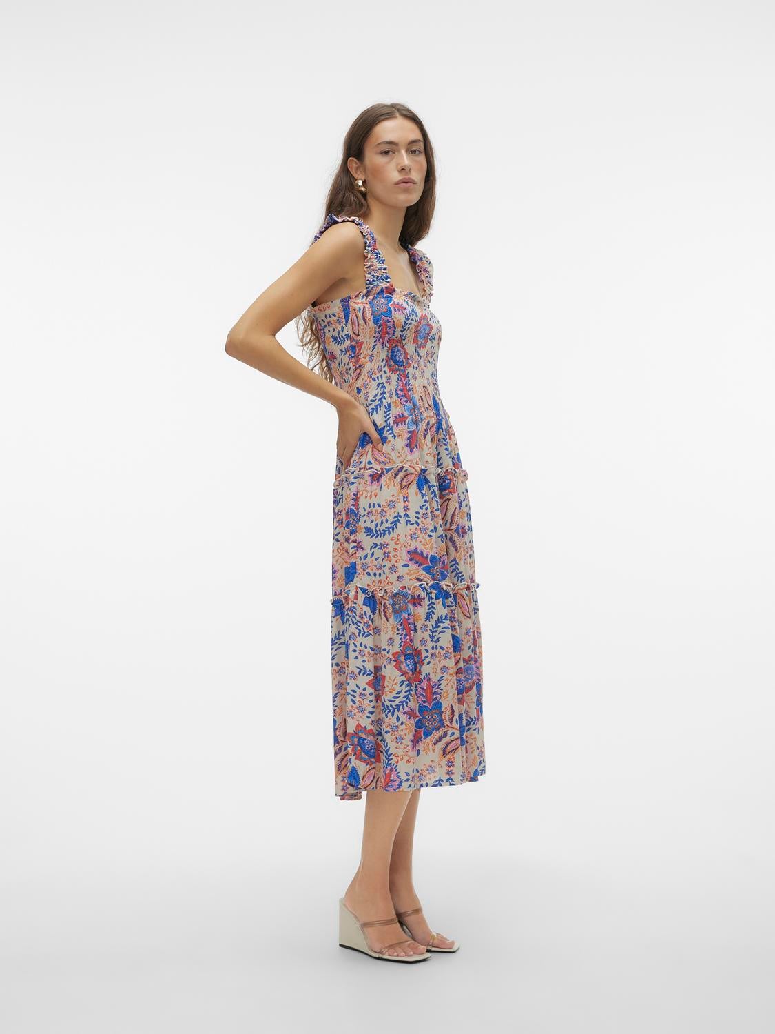 VMMENNY Langes Kleid