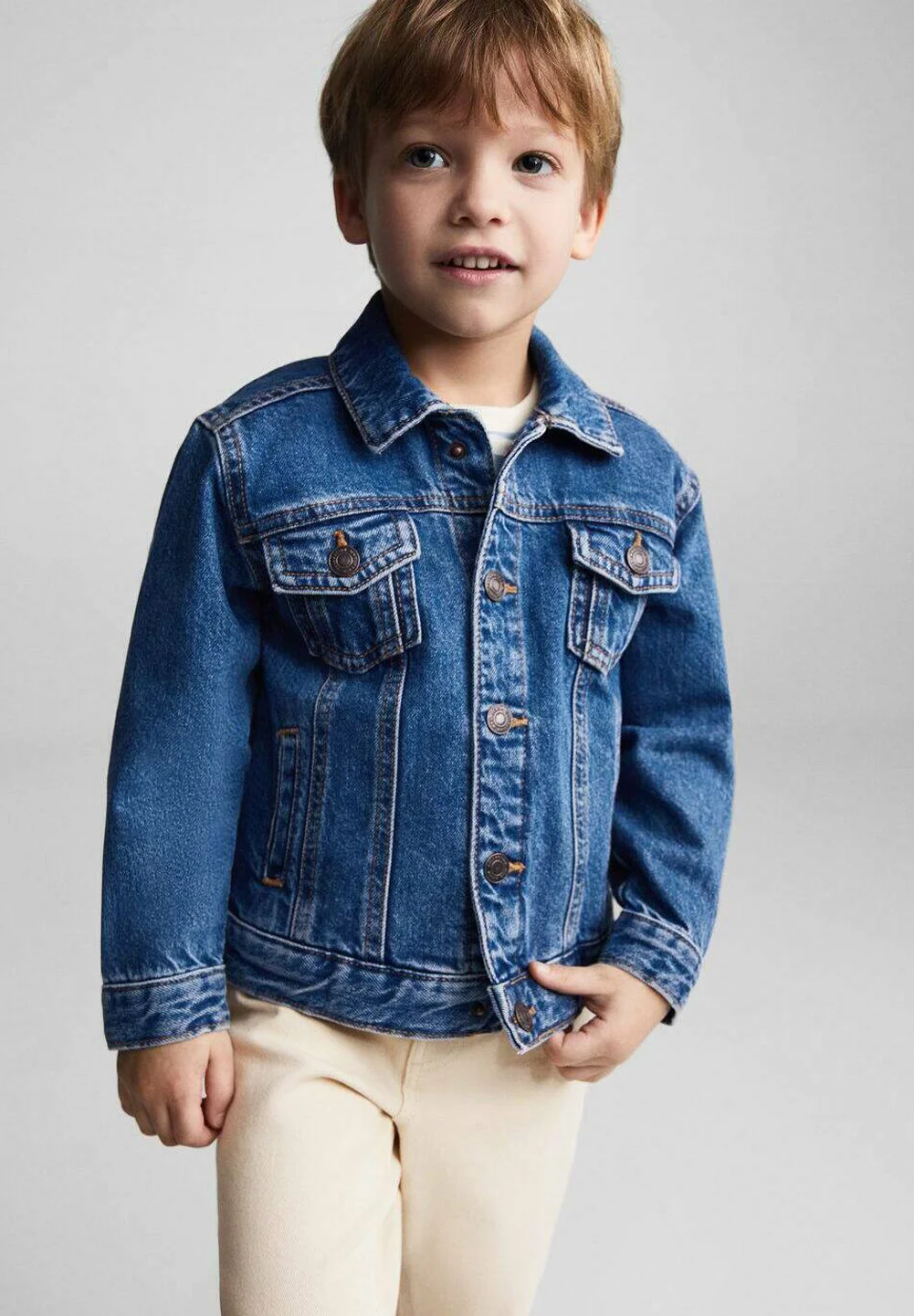 Chaqueta vaquera para niños Mango