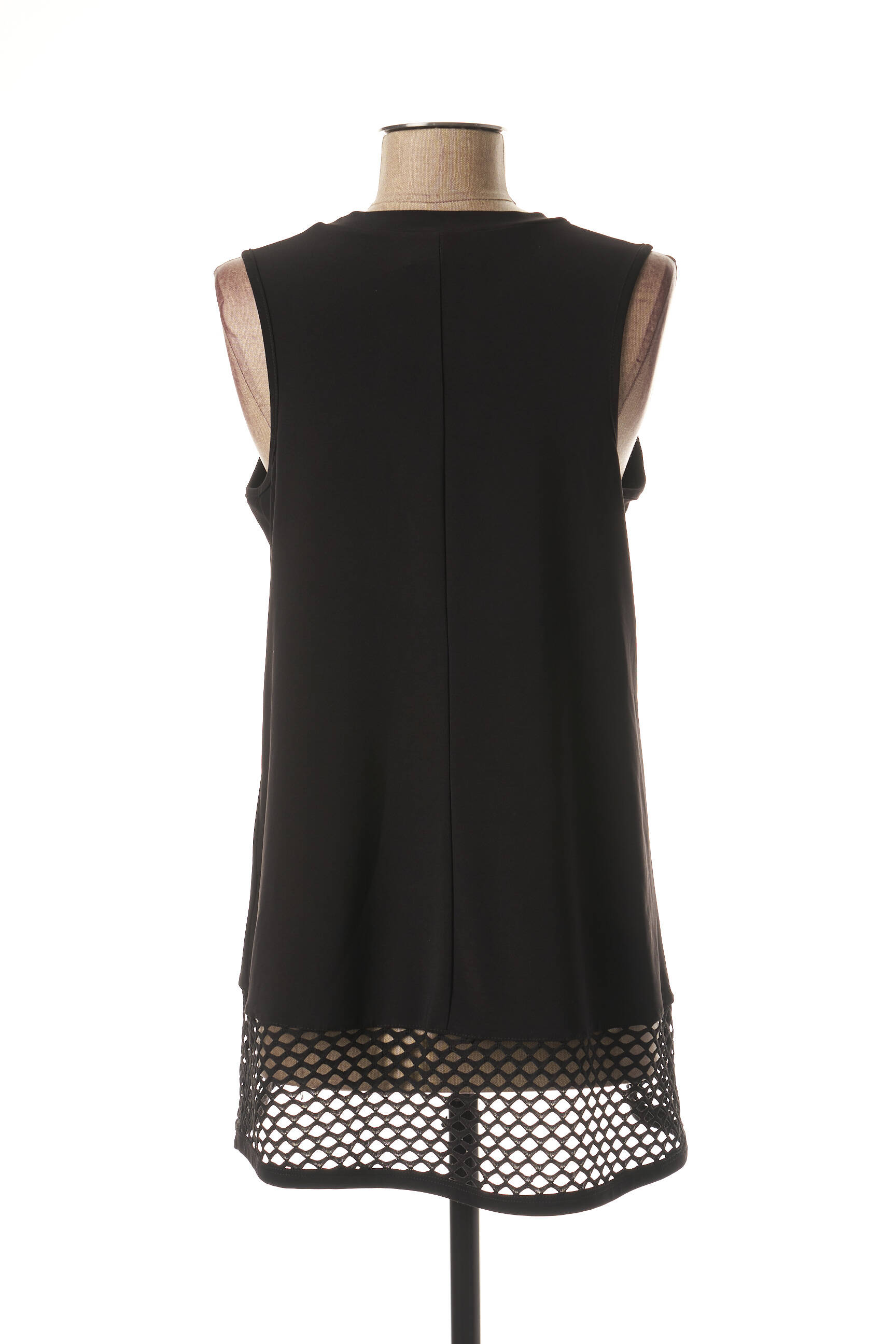 Frank Lyman Tuniquesansmanche Femme couleur noir