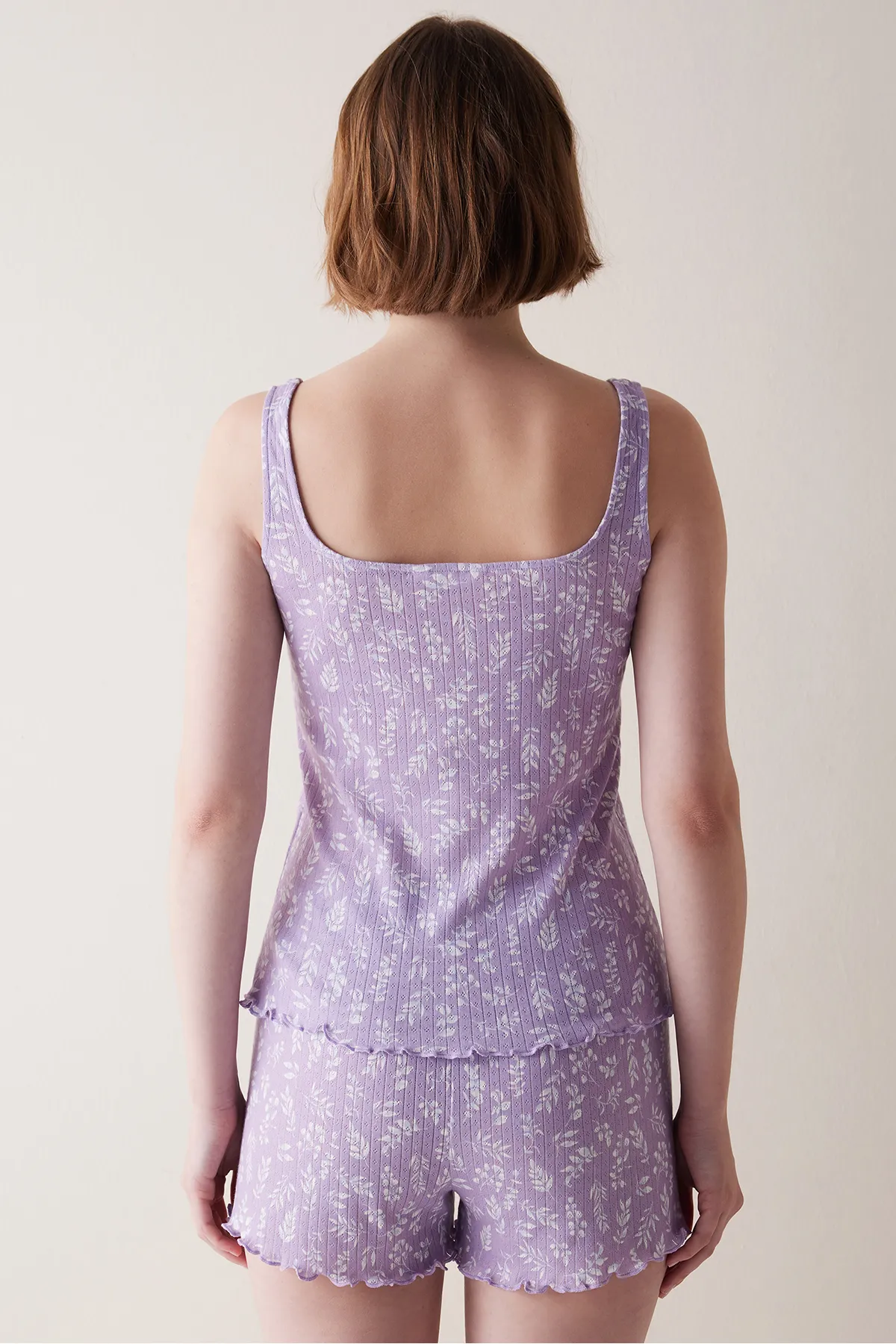 Penti  Pyjama set - Lila - Unifarben