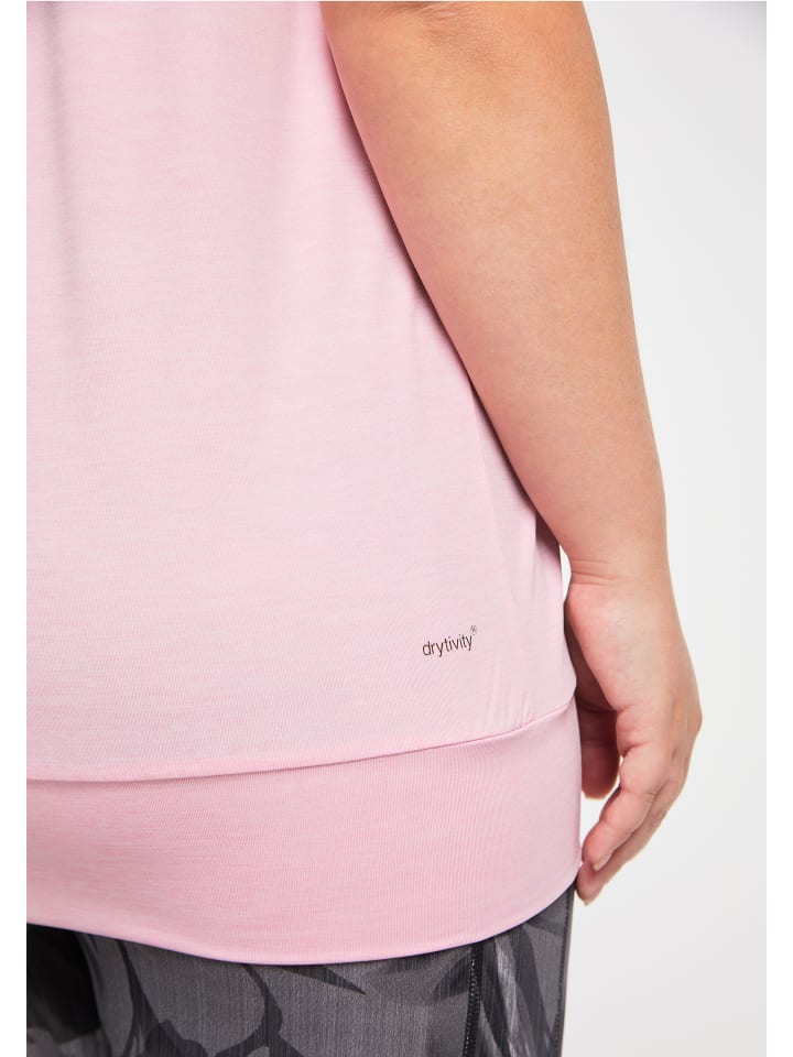 Venice Beach V-Shirt Curvy Line Sui in cameo rose günstig kaufen