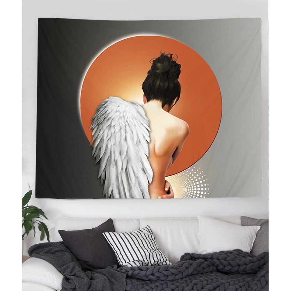 Wandteppich Wandbehänge Wanddekoration Tuch einfache modern Tapisserie Wandtuch, Ronner UG