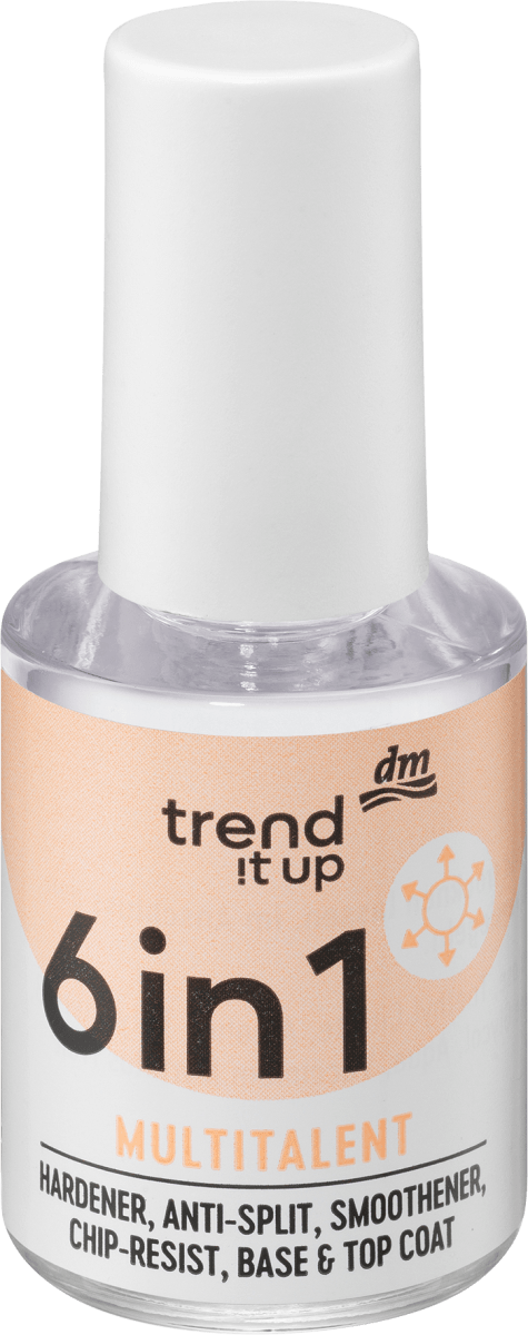 Nagelpflege 6in1  Multitalent transparent, 10,5 ml