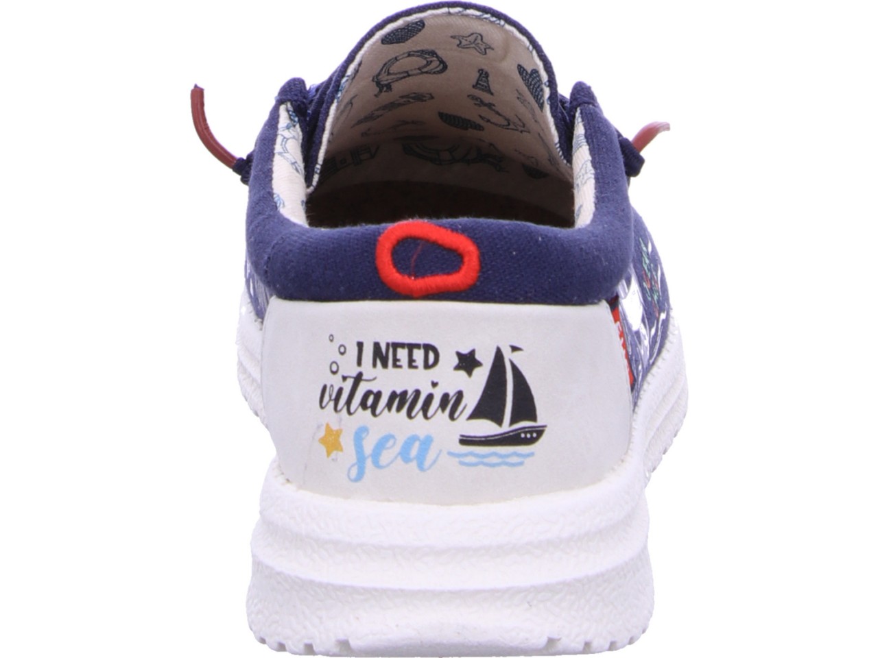 LAUFSTEG Sportliche Slipper blau Marina Life