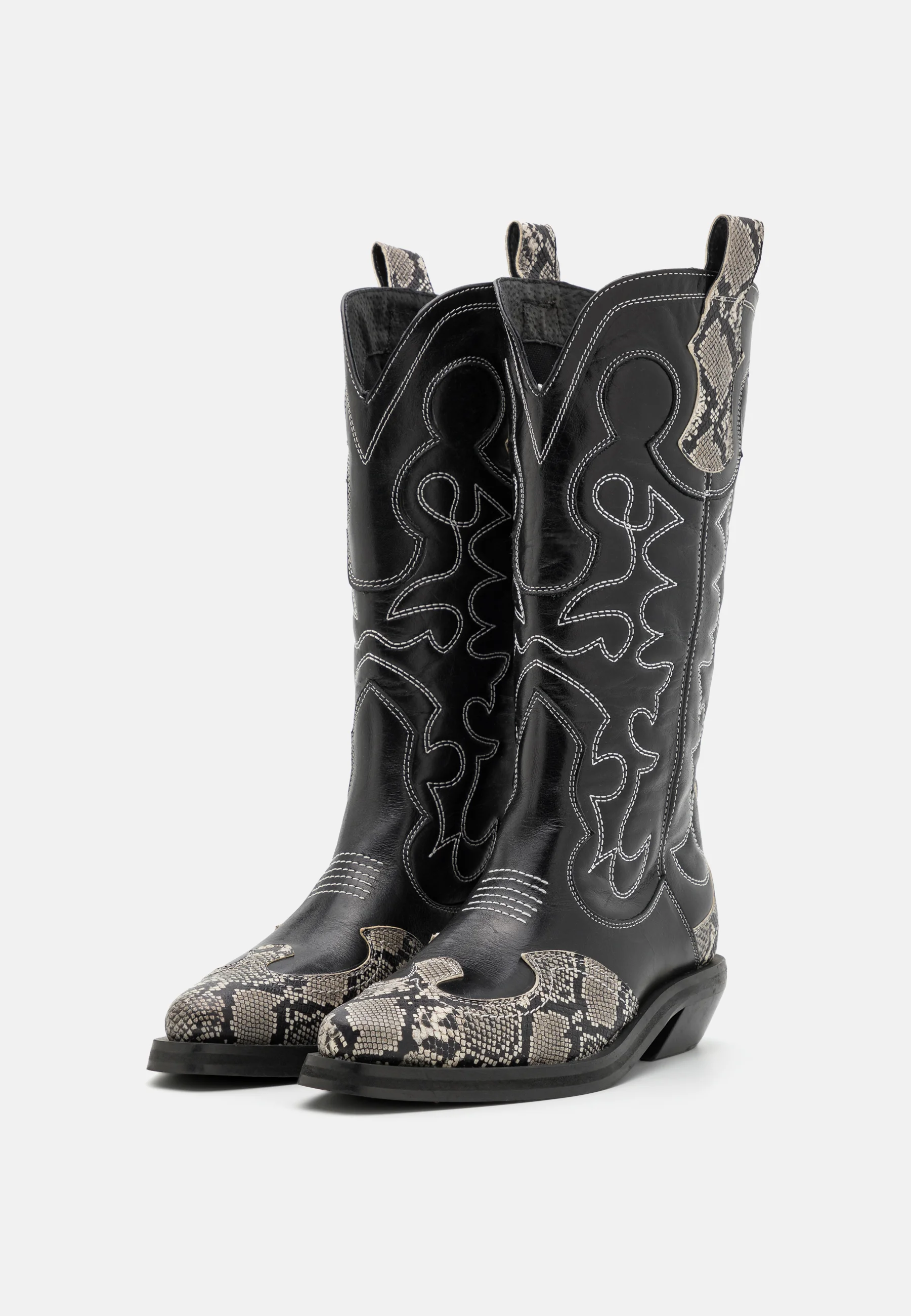 JULIANNE SNAKE - Botas tejanas/de motociclista