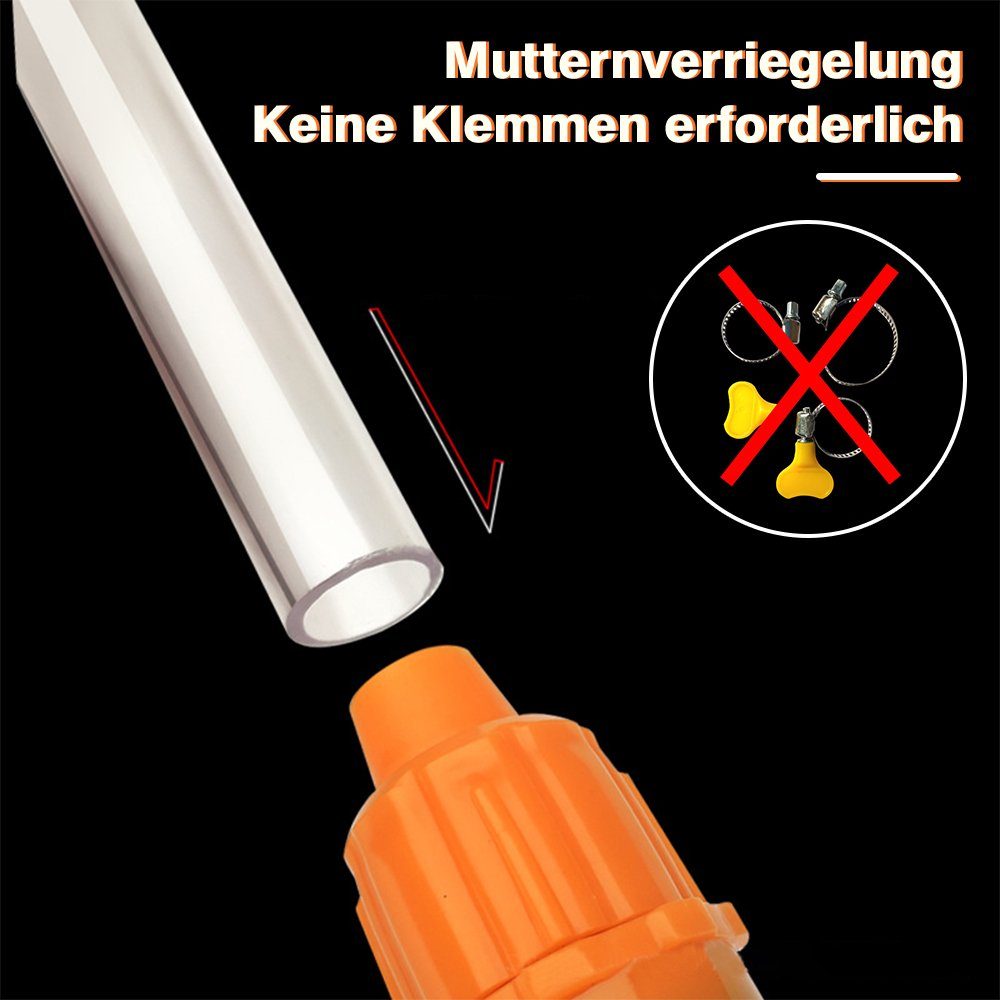 MDHAND Ölabsaugpumpe Benzinpumpe,Absaugpumpe (1-tlg), 2m Schlauch