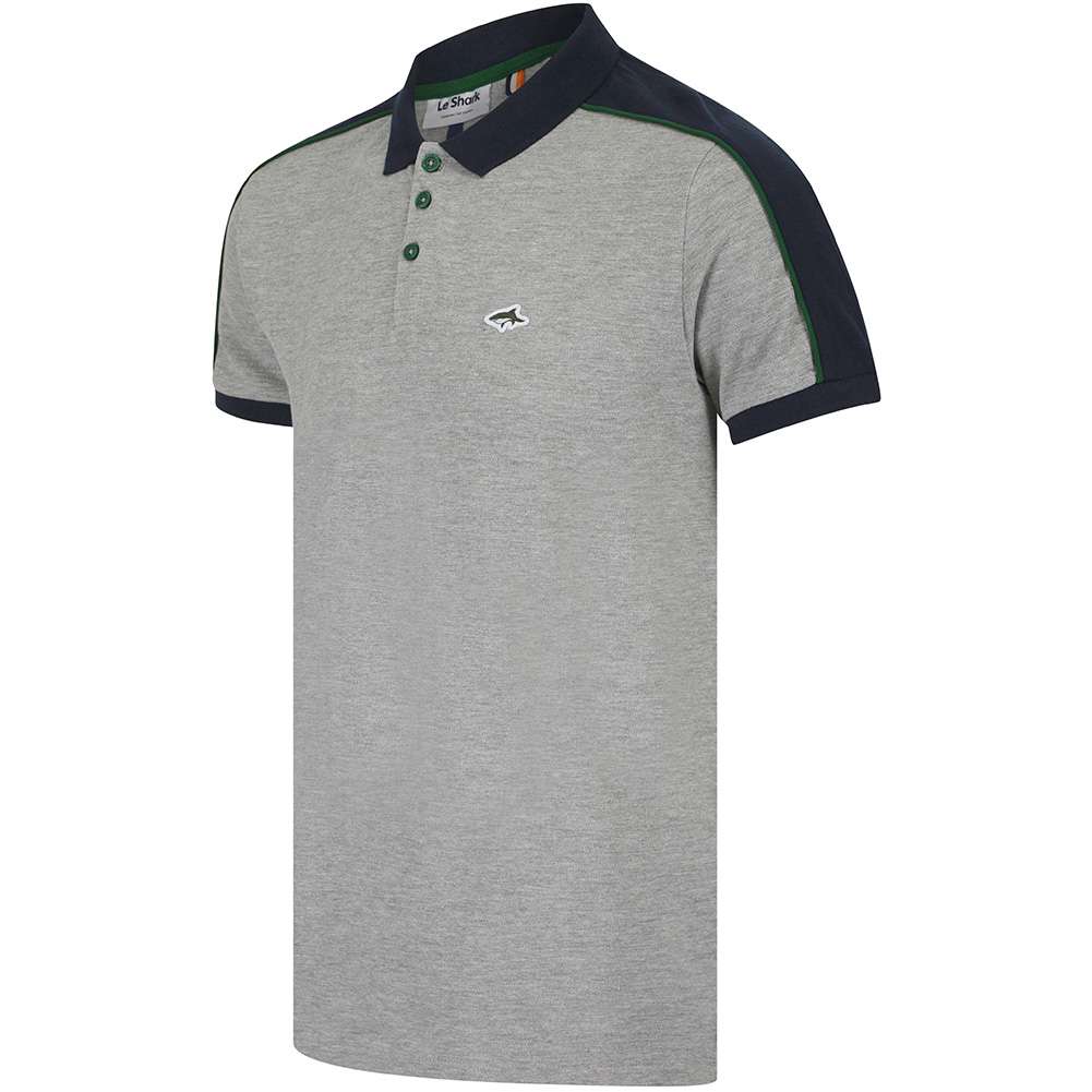 Le Shark Ryedale Herren Polo-Shirt 5X17850DW-Grey-Marl