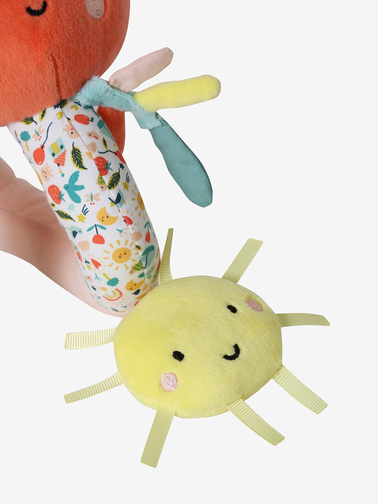 Vertbaudet Baby Activity-Spirale DAS SÜßE LEBEN - rot