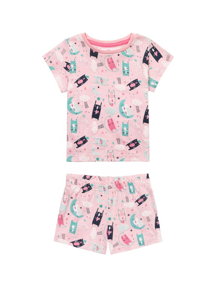 Minoti 2tlg. Outfit: Pyjama TG PYJ 29 in rosa günstig kaufen 98/104
