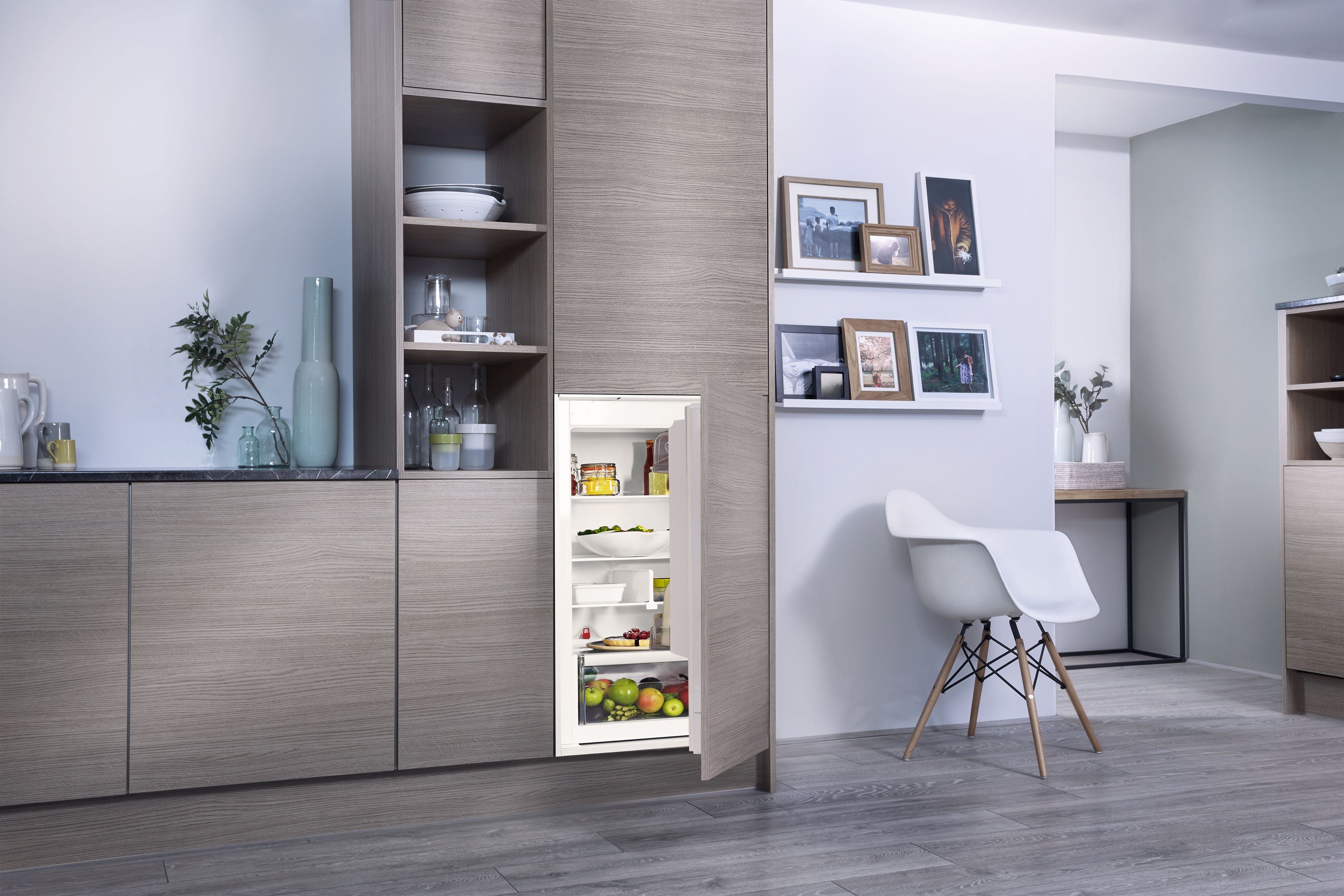 BAUKNECHT Einbaukühlschrank KSI 10VF2, 102,1 cm hoch, 55,7 cm breit