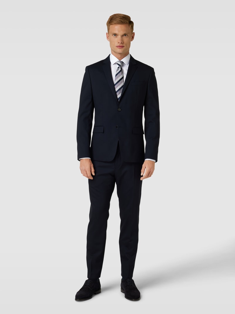 Super Slim Business-Hemd mit Kentkragen in weiß