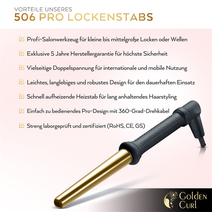 The Gold 18-25 mm Curler