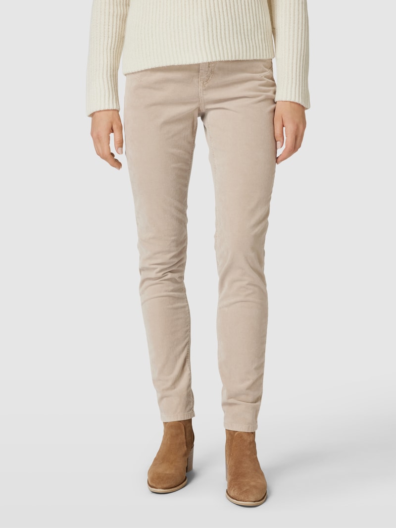 Hose mit Feincord Modell 'RICH' in sand