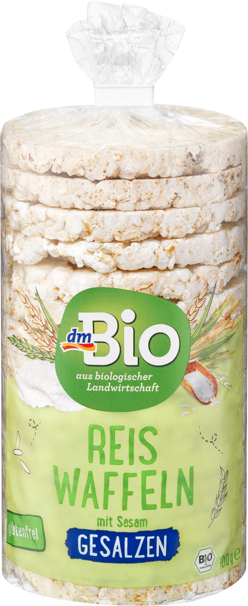 Reiswaffeln, Sesam gesalzen, 100 g