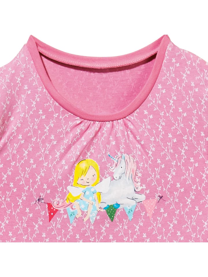 Erwin Müller Single-Jersey Kinder-Nachthemd in rosa günstig kaufen
