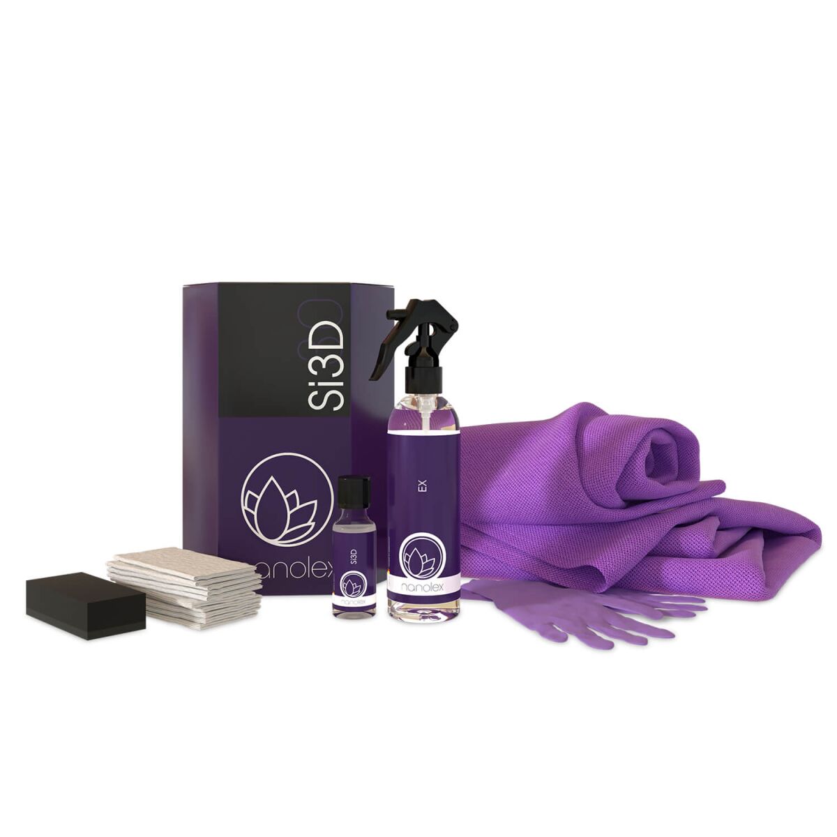 Nanolex Si3D SET Keramikversiegelungsset 30ml