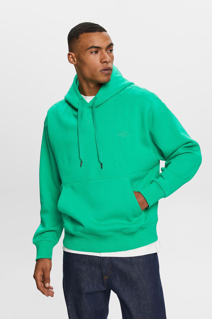 Sweat-Hoodie mit Logostickerei