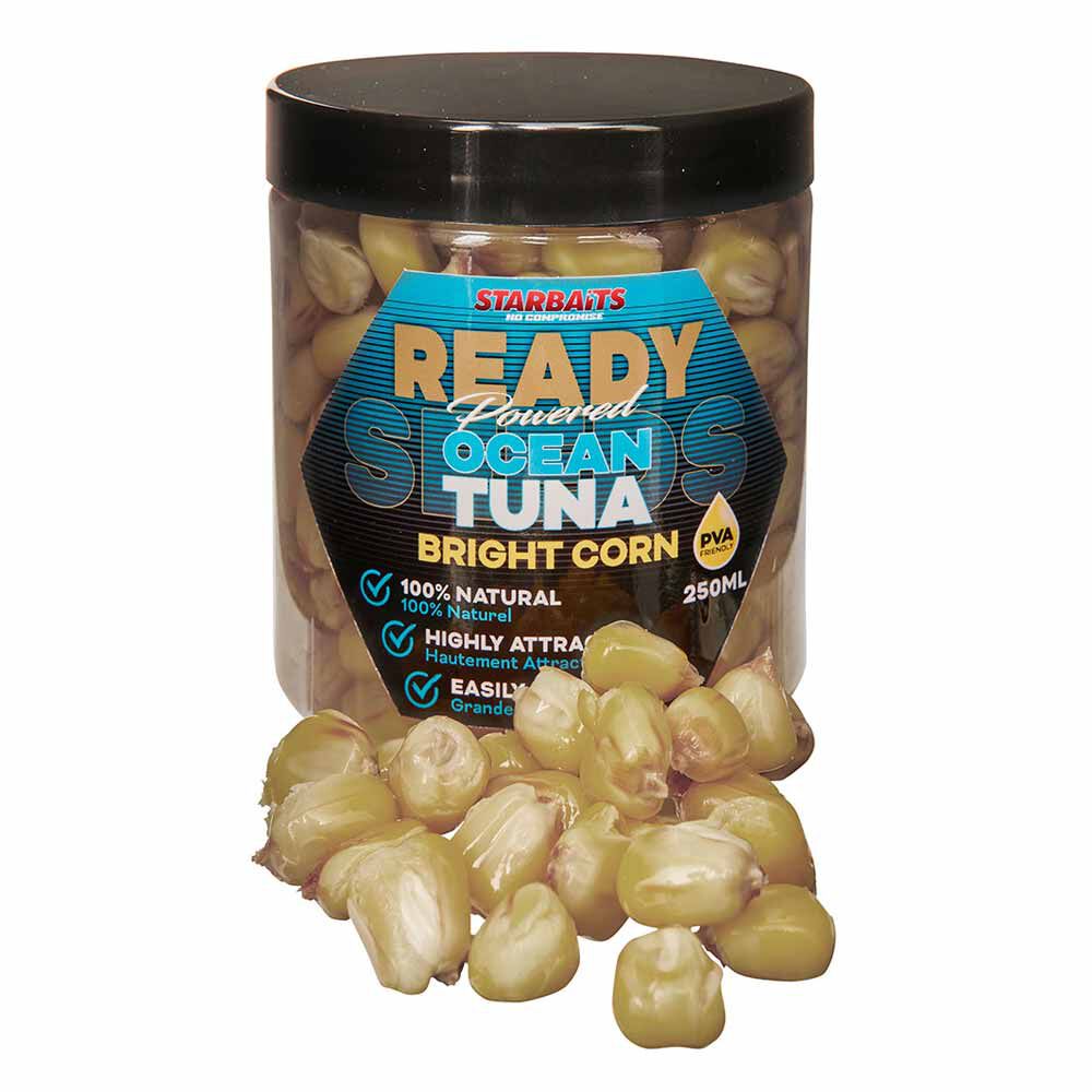Starbaits Ready Seed Bright Corn Ocean Tonnikala Kypsennetty Siemen 250ml