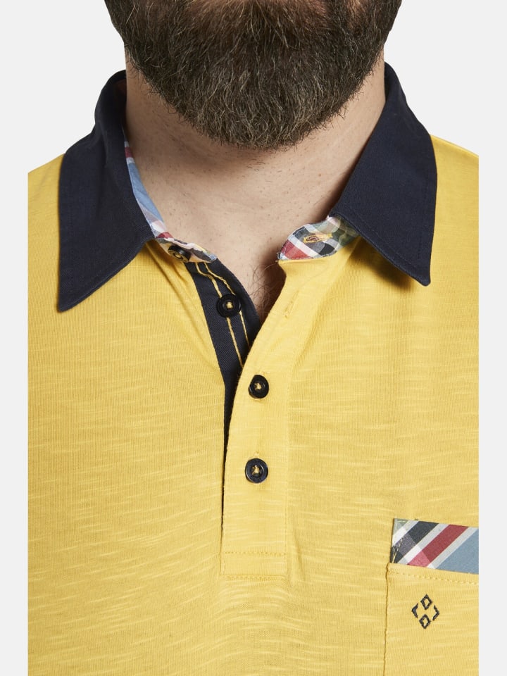Charles Colby Poloshirt EARL BREANDAN in gelb günstig kaufen