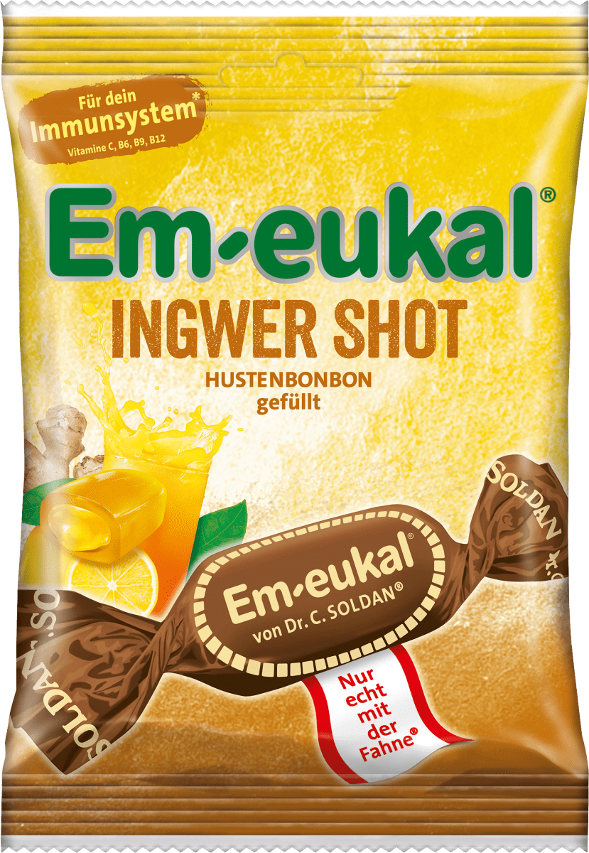 Bonbon, Ingwer-Shot, 75 g