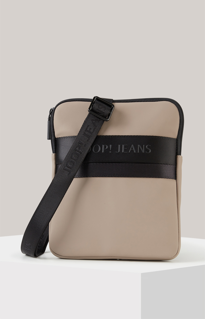 Schultertasche Modica Nuvola Liam in Beige