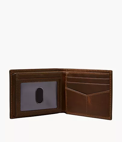 Fossil Geschenkset Bifold Derrick Flip ID Gürtel