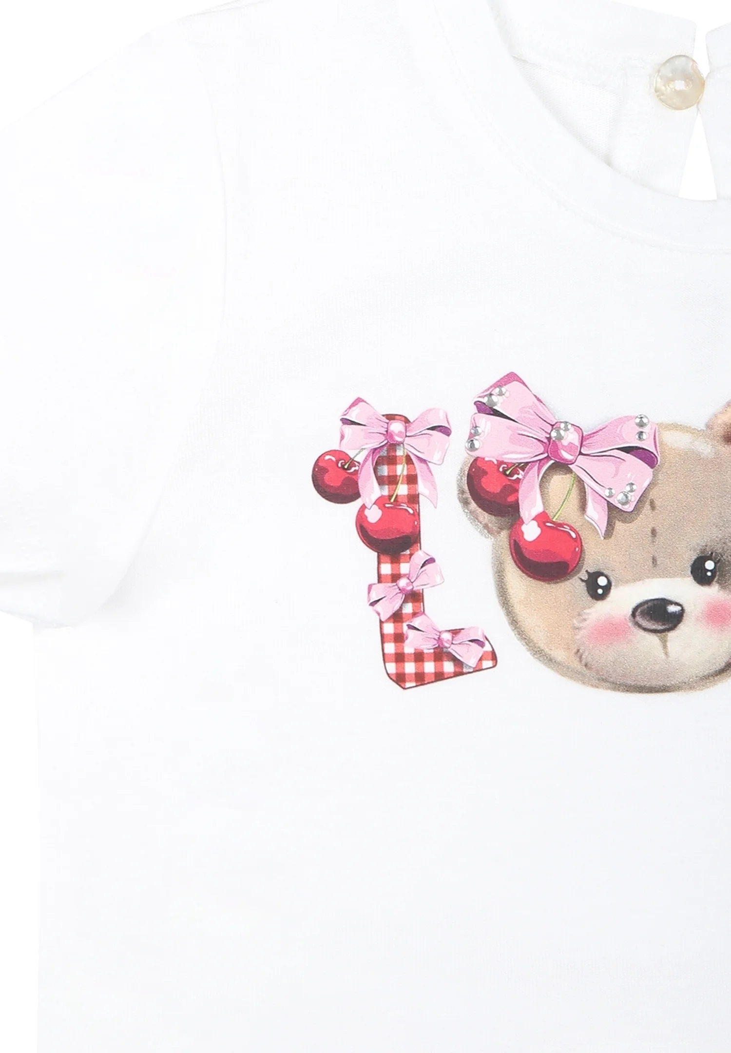 Camiseta Monnalisa con estampado