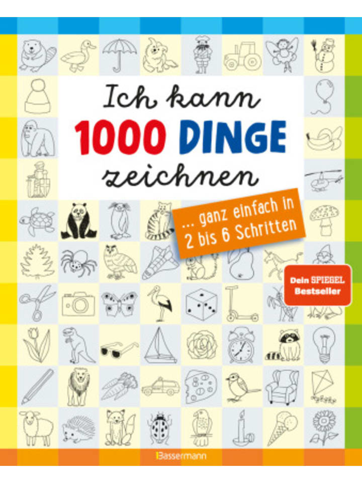 Bassermann Verlag Buch - Ich kann 1000 Dinge zeichnen günstig kaufen onesize