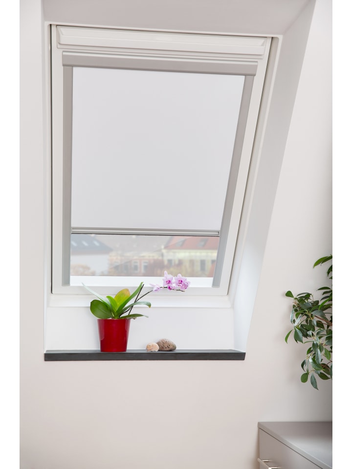 Lichtblick Dachfensterrollo in Weiß günstig kaufen