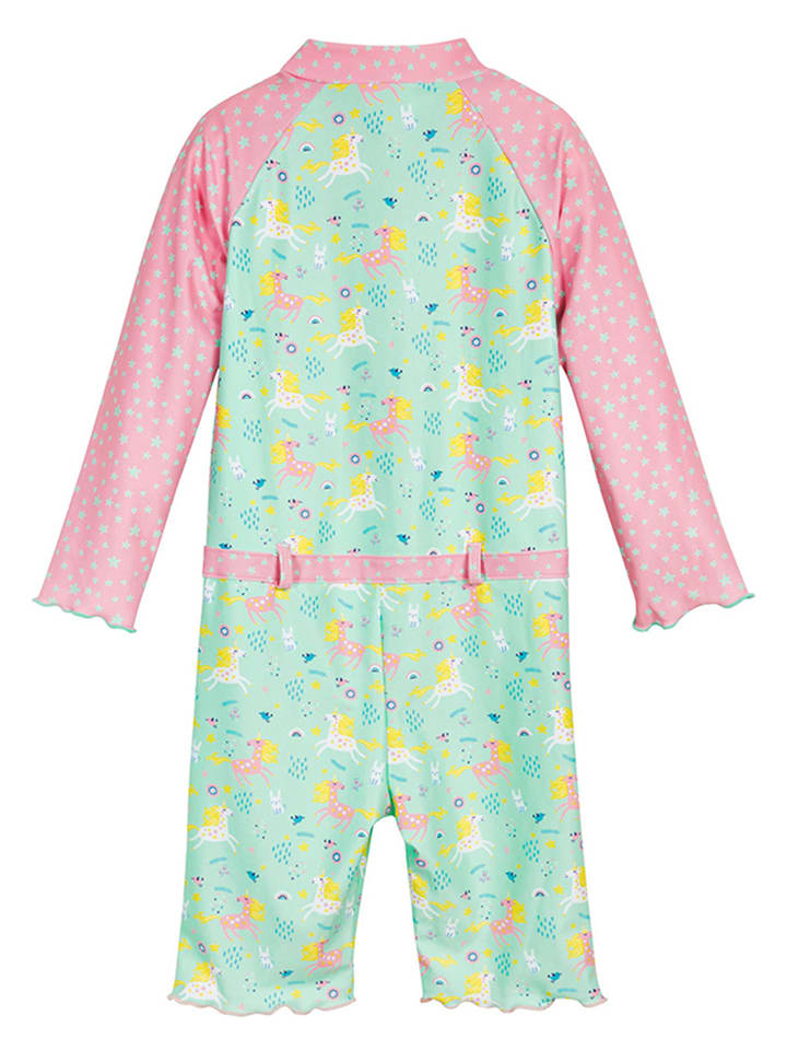 Playshoes Badeanzug in Mint/ Rosa günstig kaufen