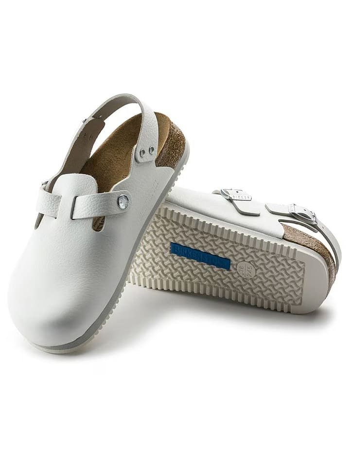 Birkenstock Leder-Clogs 