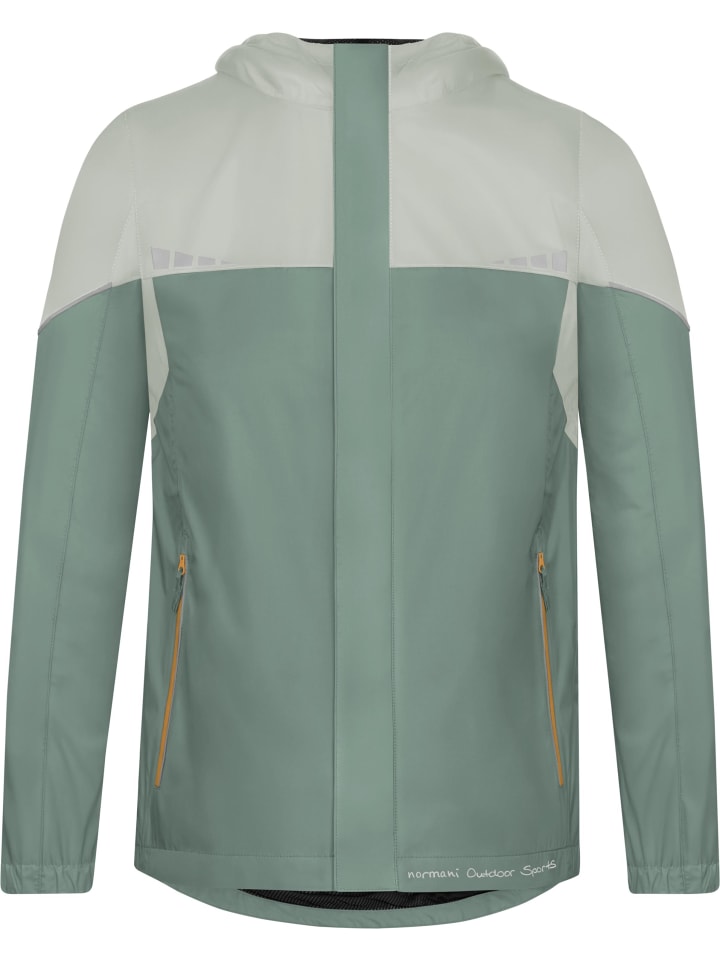 Normani Outdoor Sports Kinder Regenjacke Sointula in Stone/Beige günstig kaufen