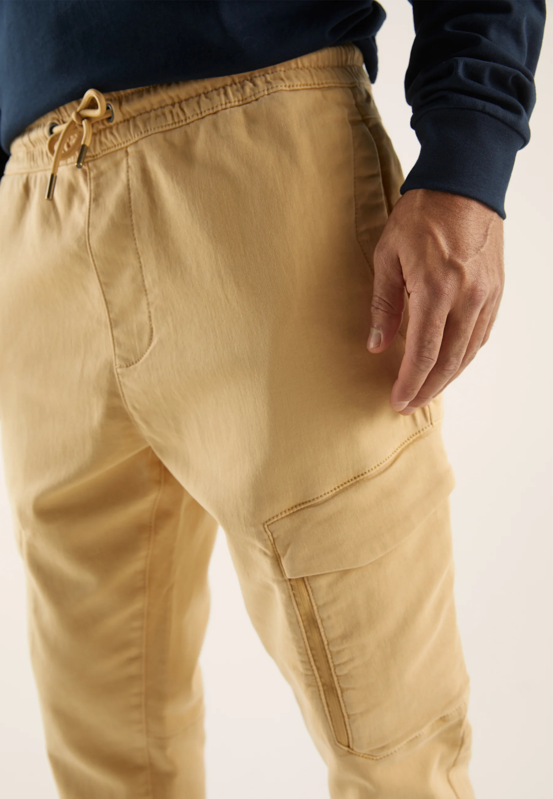 Pier One CARGO SOFT KNIT - Pantalones cargo