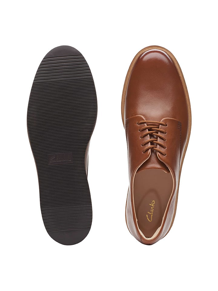 Clarks Leder-Schnürschuhe 