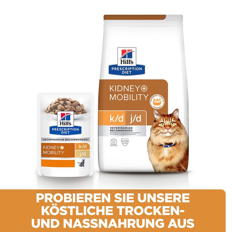 Hill's Prescription Diet k/d + Mobility mit Huhn
