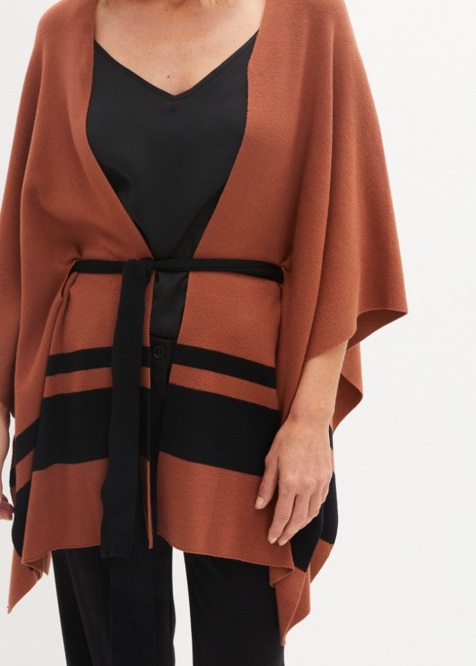Oversized Strickjacke