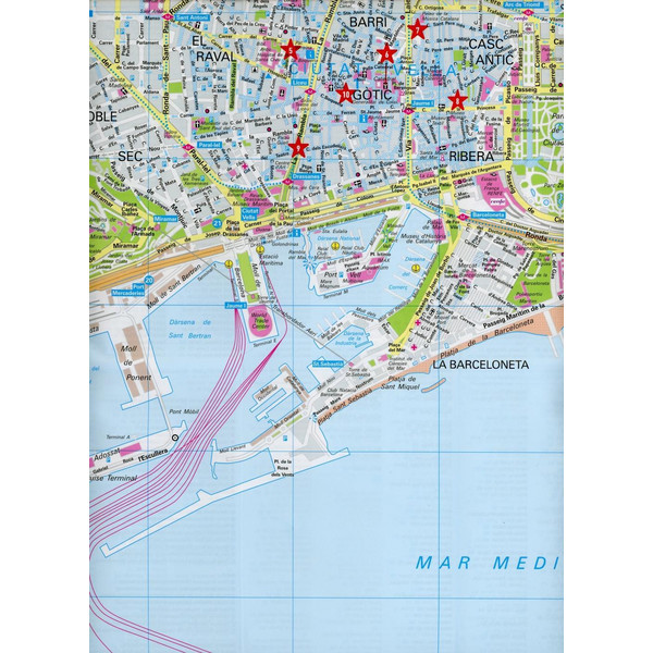 MARCO POLO Cityplan Barcelona 1:12 000 - Stadtplan